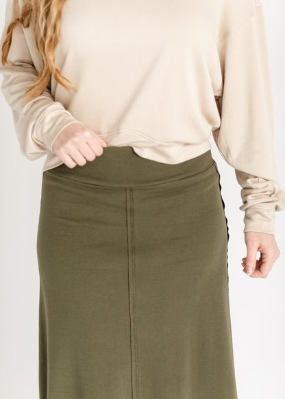 Allie Knit Midi Skirt IC Skirts