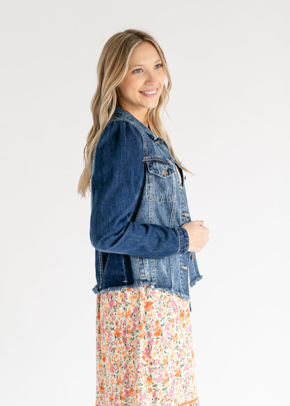 Ariel Denim Jacket IC Tops