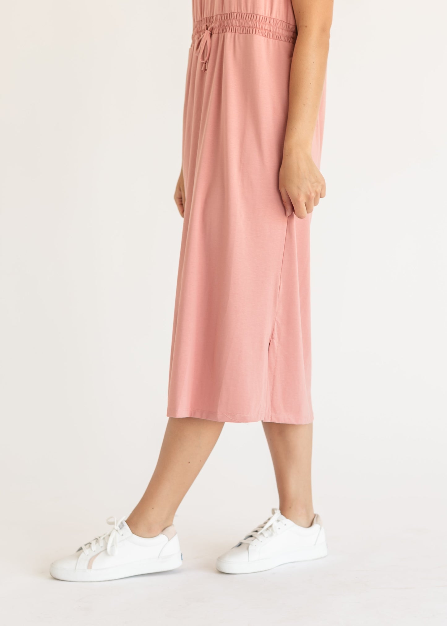 Ashley Short Sleeve Midi Dress IC Dresses