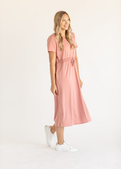 Ashley Short Sleeve Midi Dress IC Dresses