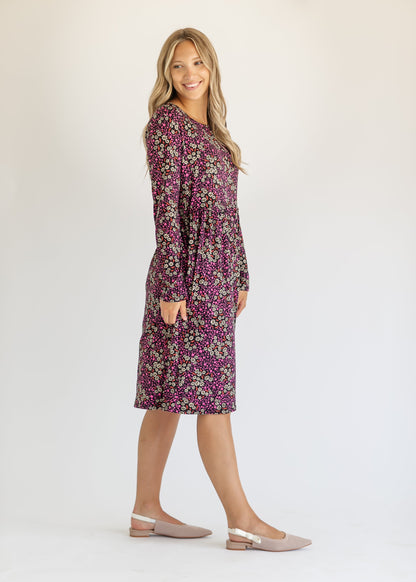 Bindi Long Sleeve Midi Dress IC Dresses