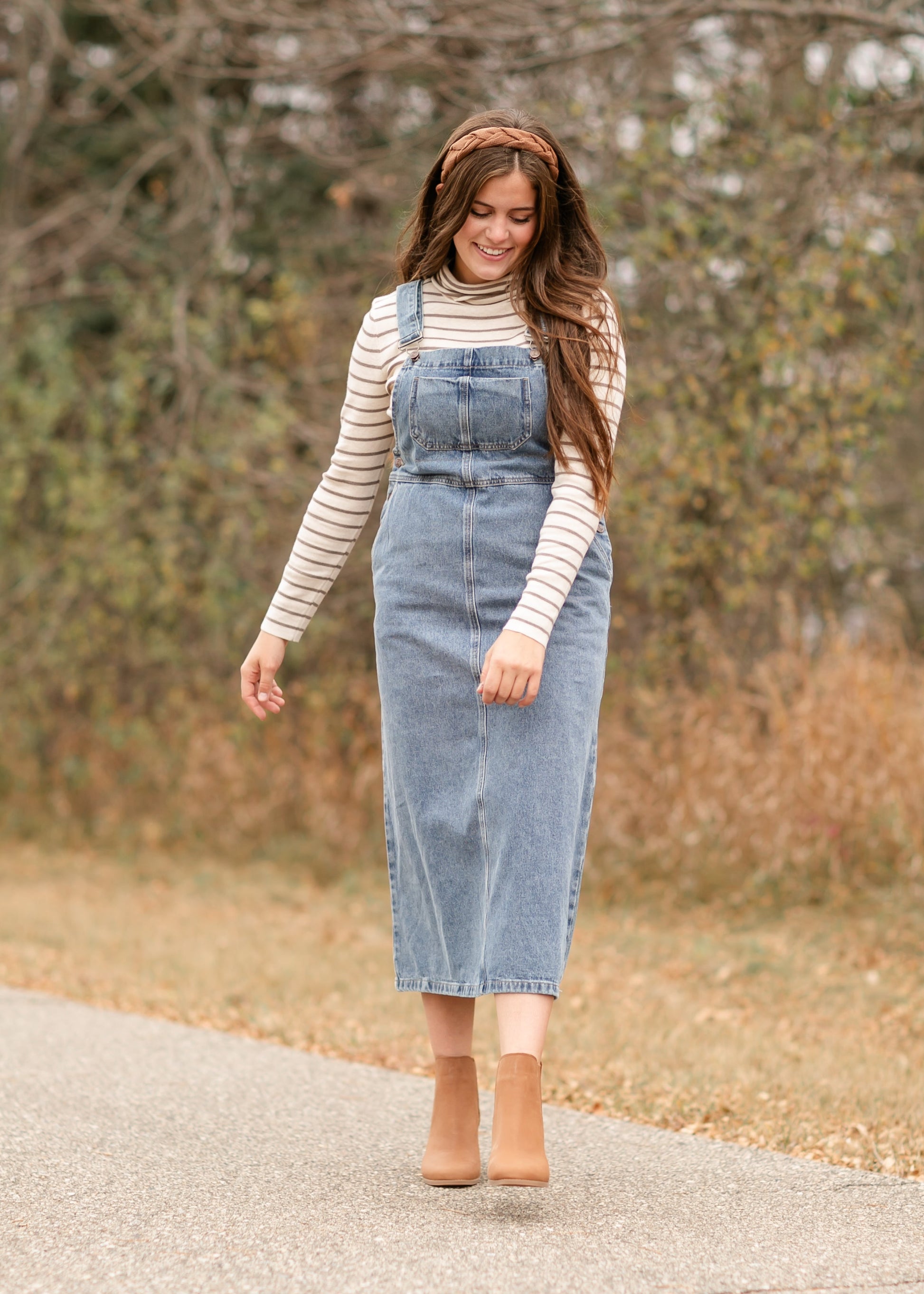 Blakely Denim Overall Dress IC Dresses