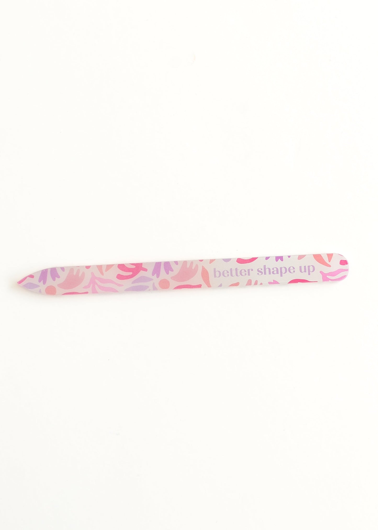 Colorful Glass Nail File Accessories Better Shape Up