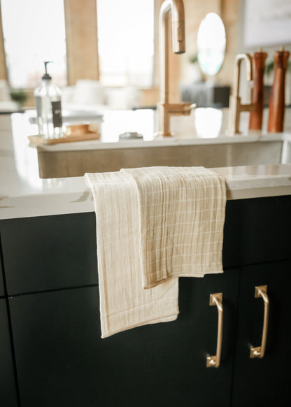 Double Weave Dishtowels Set of 2 FF Home + Lifestyle