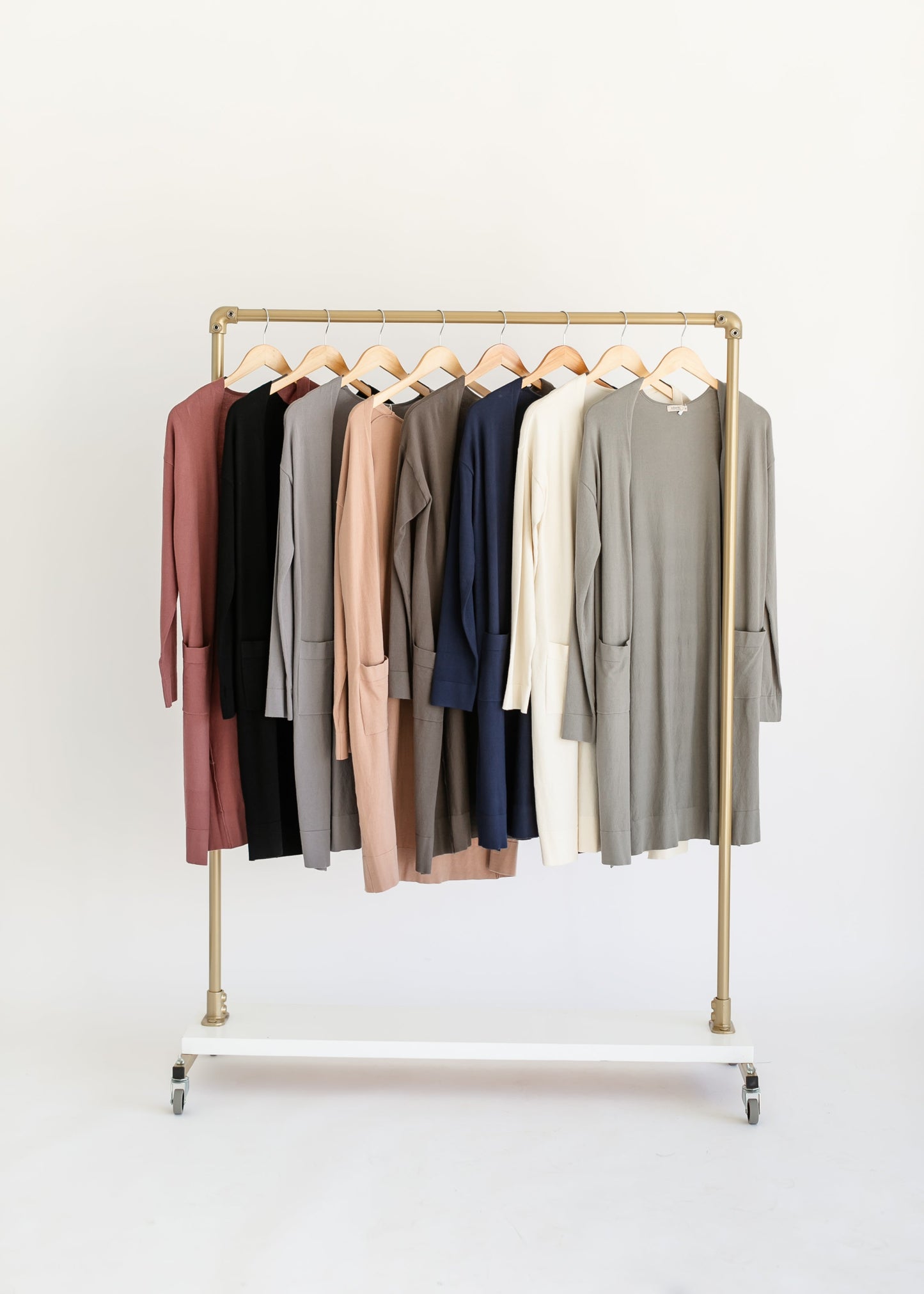 Essential Long + Soft Cardigan IC Tops