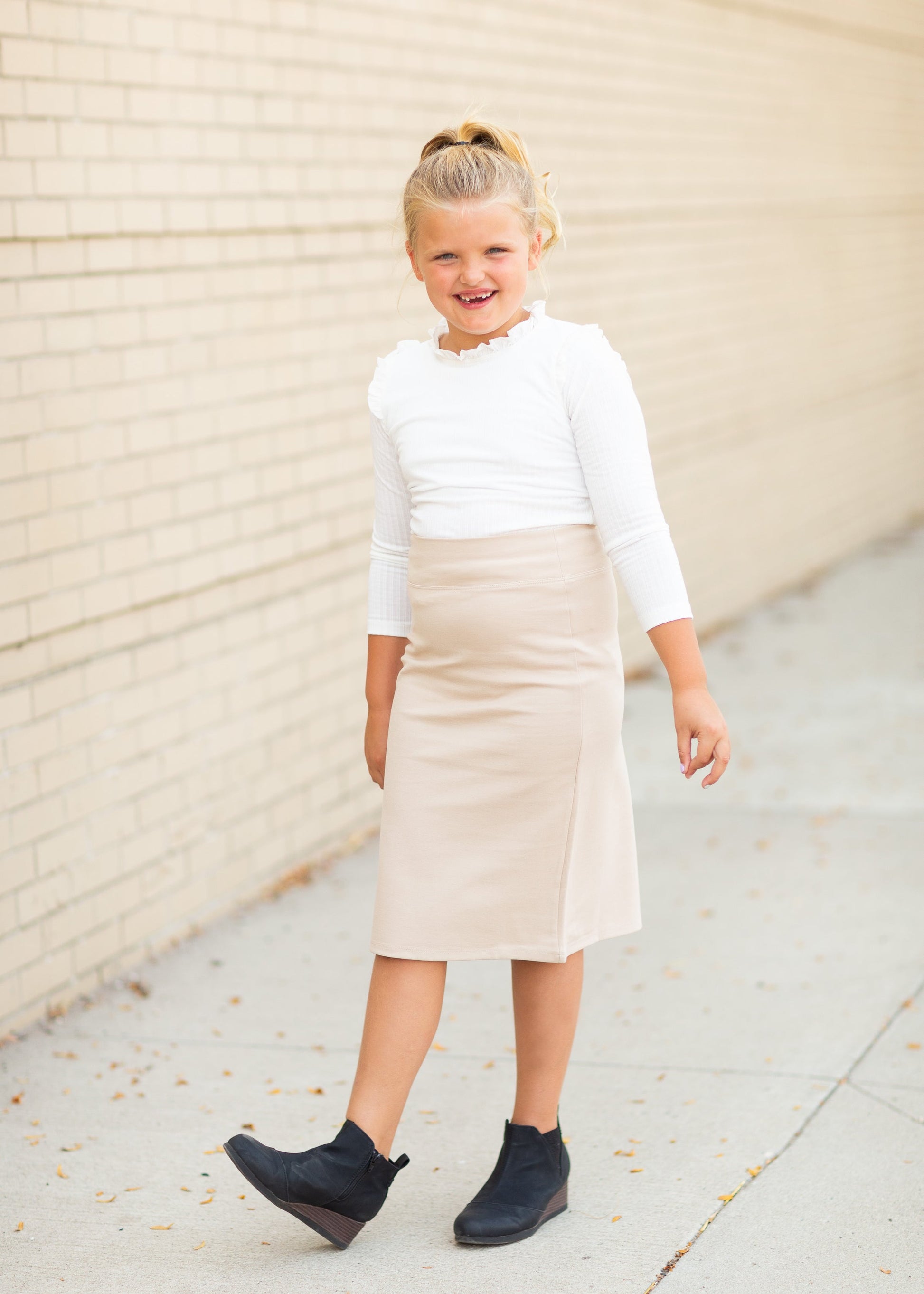 Girls Quinn Midi Skirt IC Girls