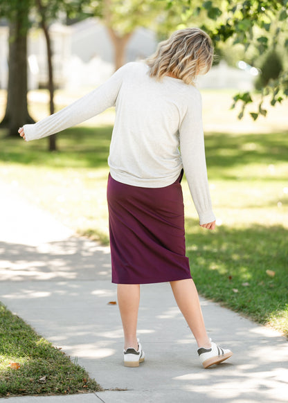 Jordan Knit Midi Skirt IC Skirts