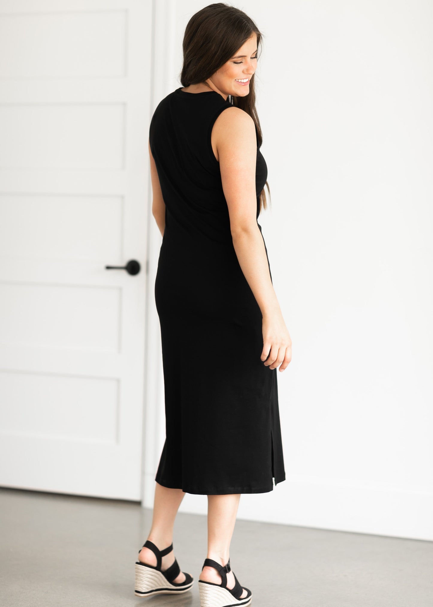 Kaia Cotton Midi Dress Dresses