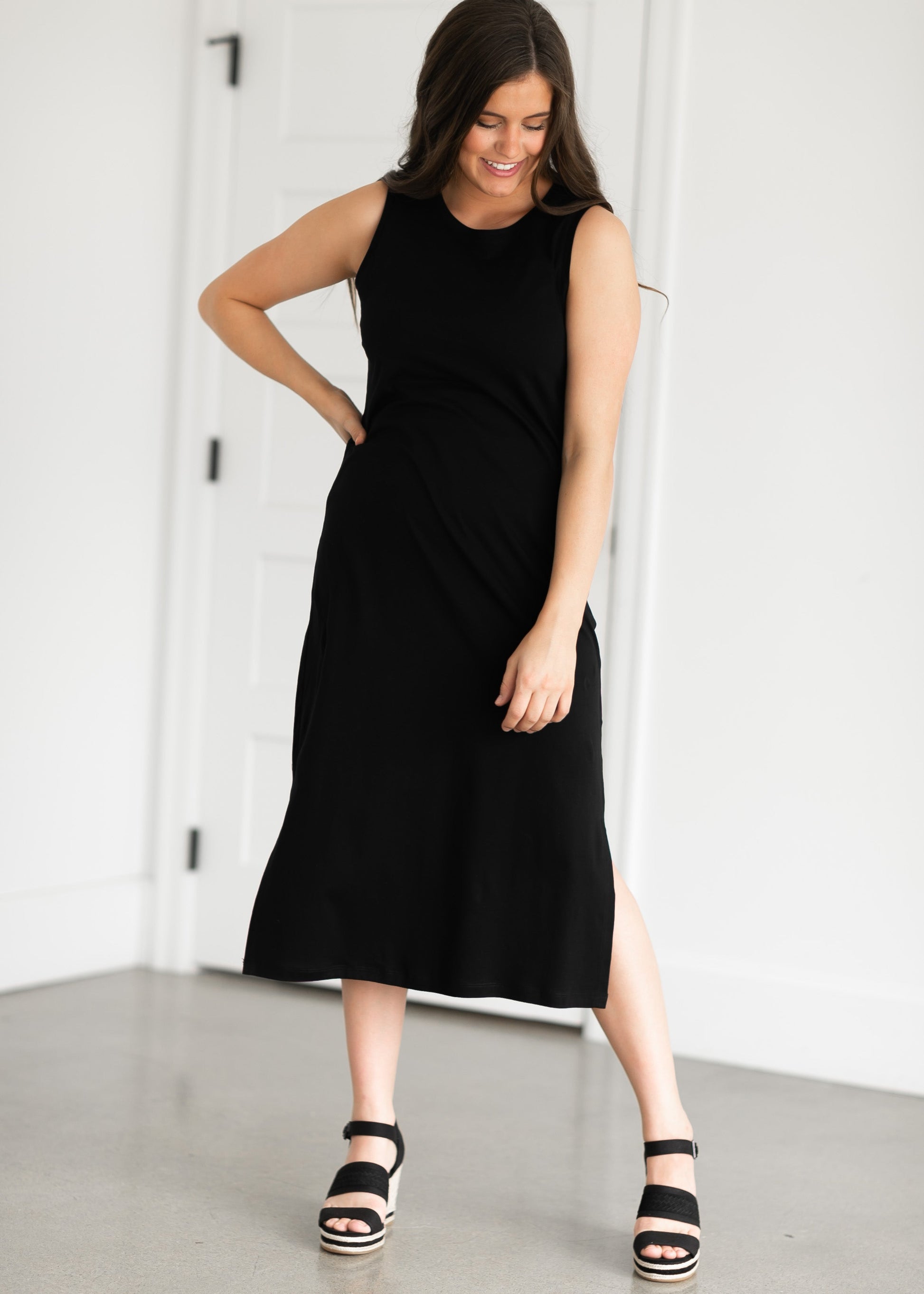 Kaia Cotton Midi Dress Dresses