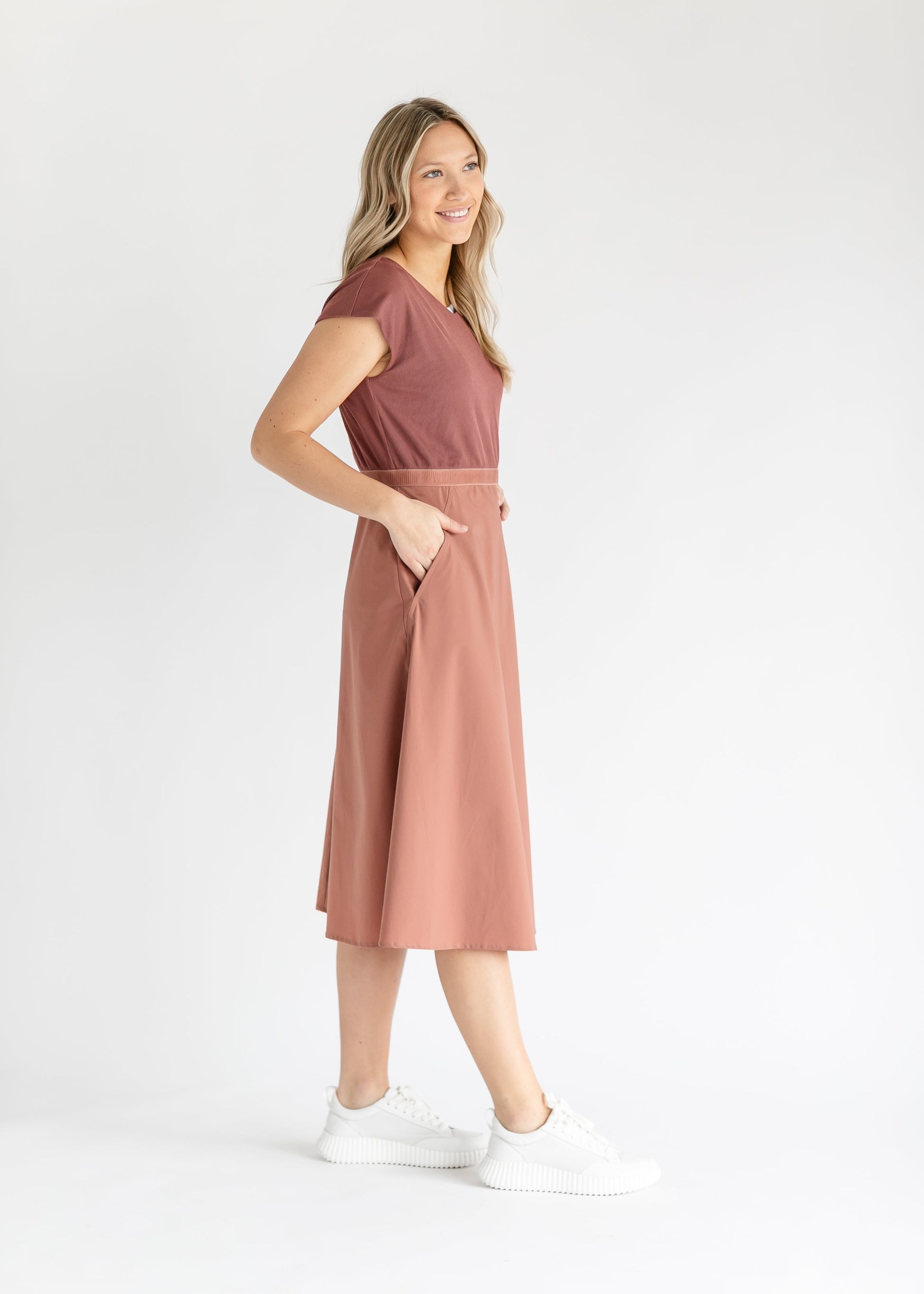 Kate Cap Sleeve Midi Dress - COMING SOON IC Dresses