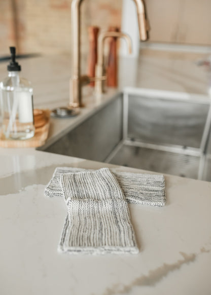 Knit Dishcloths Set of 2 FF Home + Lifestyle