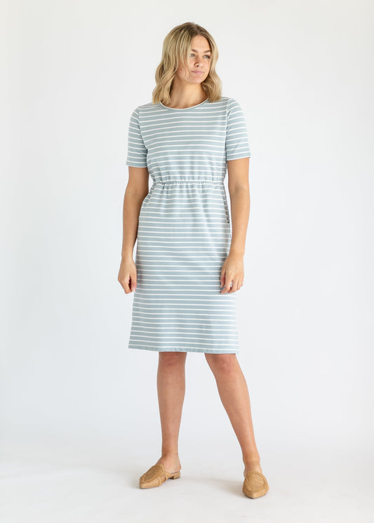 Kristen Short Sleeve Midi Dress IC Dresses