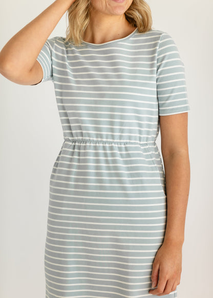 Kristen Short Sleeve Midi Dress IC Dresses