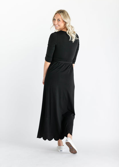 Lydia Button Front Maxi Dress IC Dresses