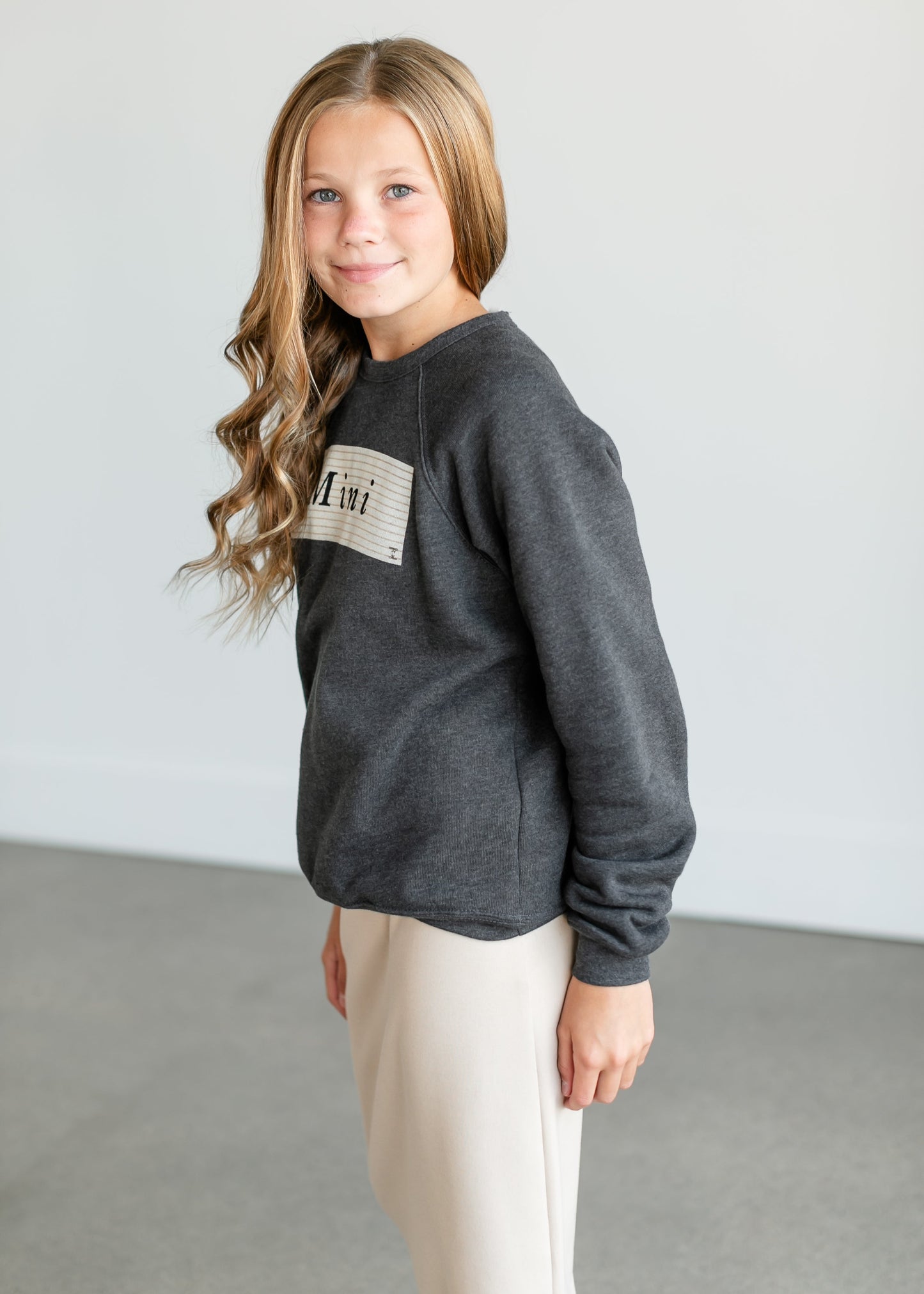 Mini Graphic Crewneck Sweatshirt FF Girls