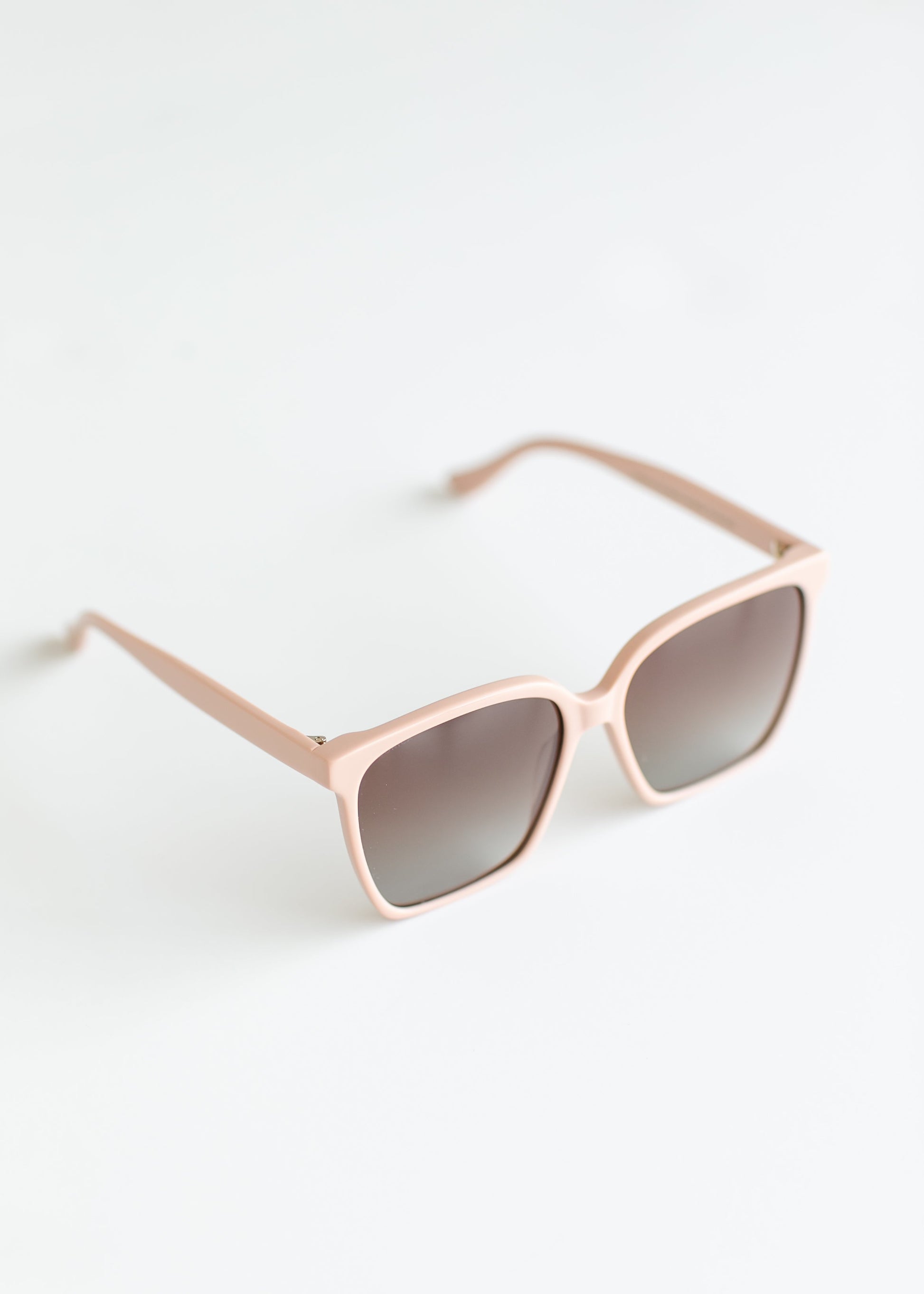 Naomi Nude + Brown Gradient Polarized Sunglasses Accessories