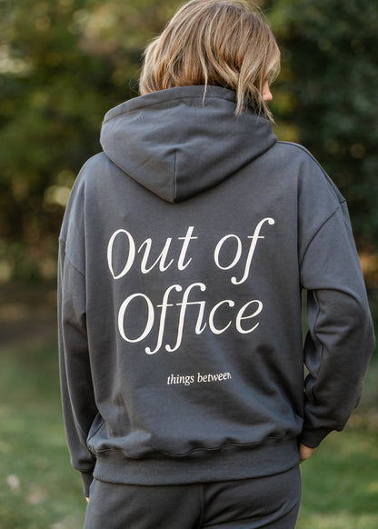 Out of Office Lounge Hoodie FF Tops