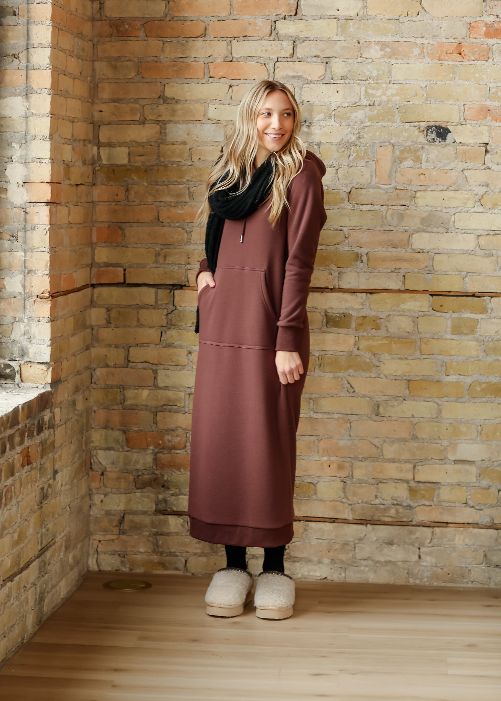 Rae Hoodie Sweatshirt Dress IC Dresses