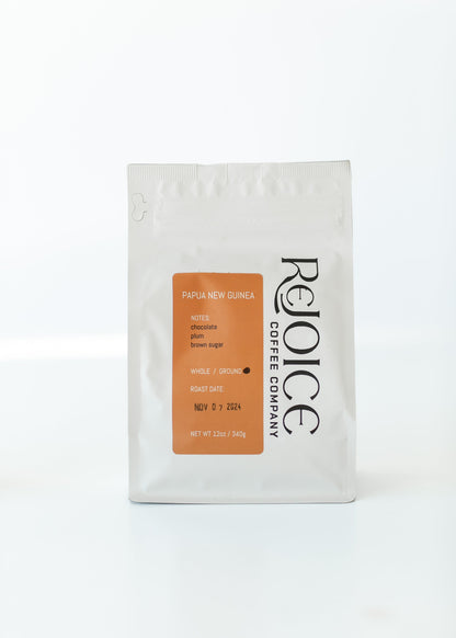 Rejoice Roast Coffee Gifts Rejoice Papua New Guinea Roast Coffee