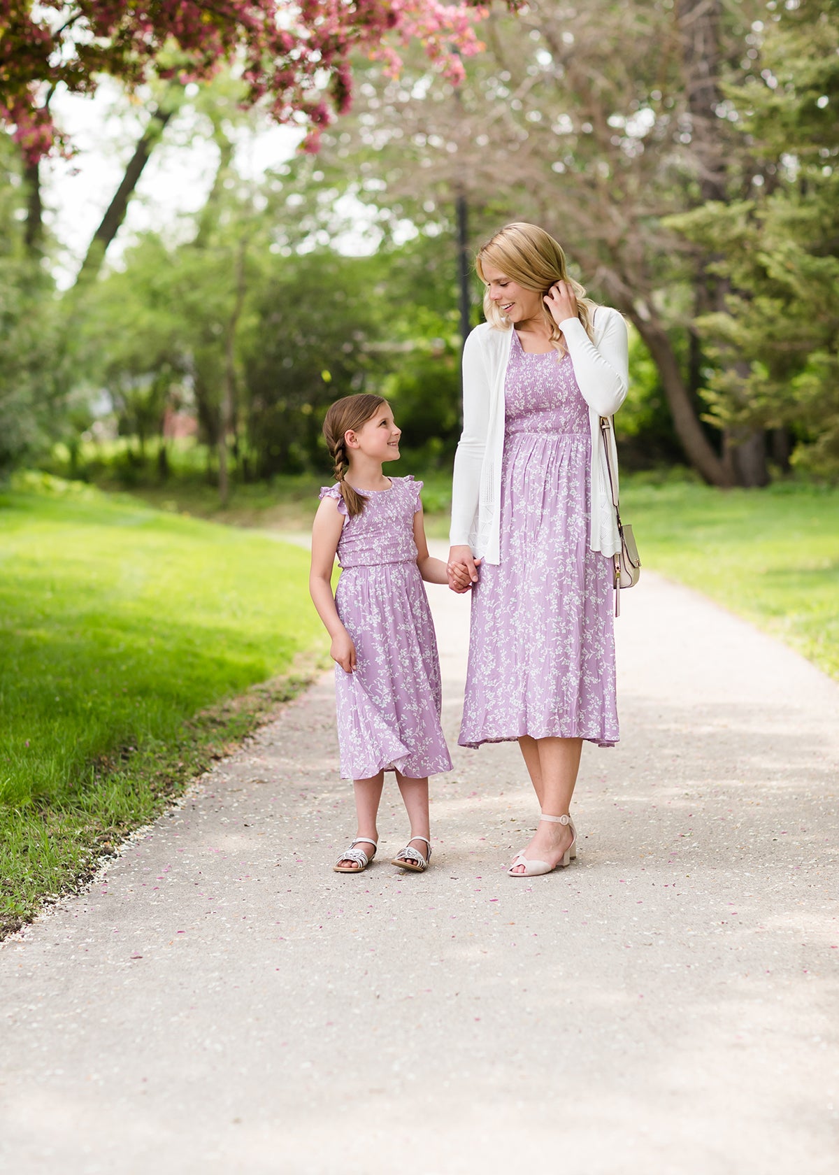 Smocked Floral Midi Dress - FINAL SALE Dresses