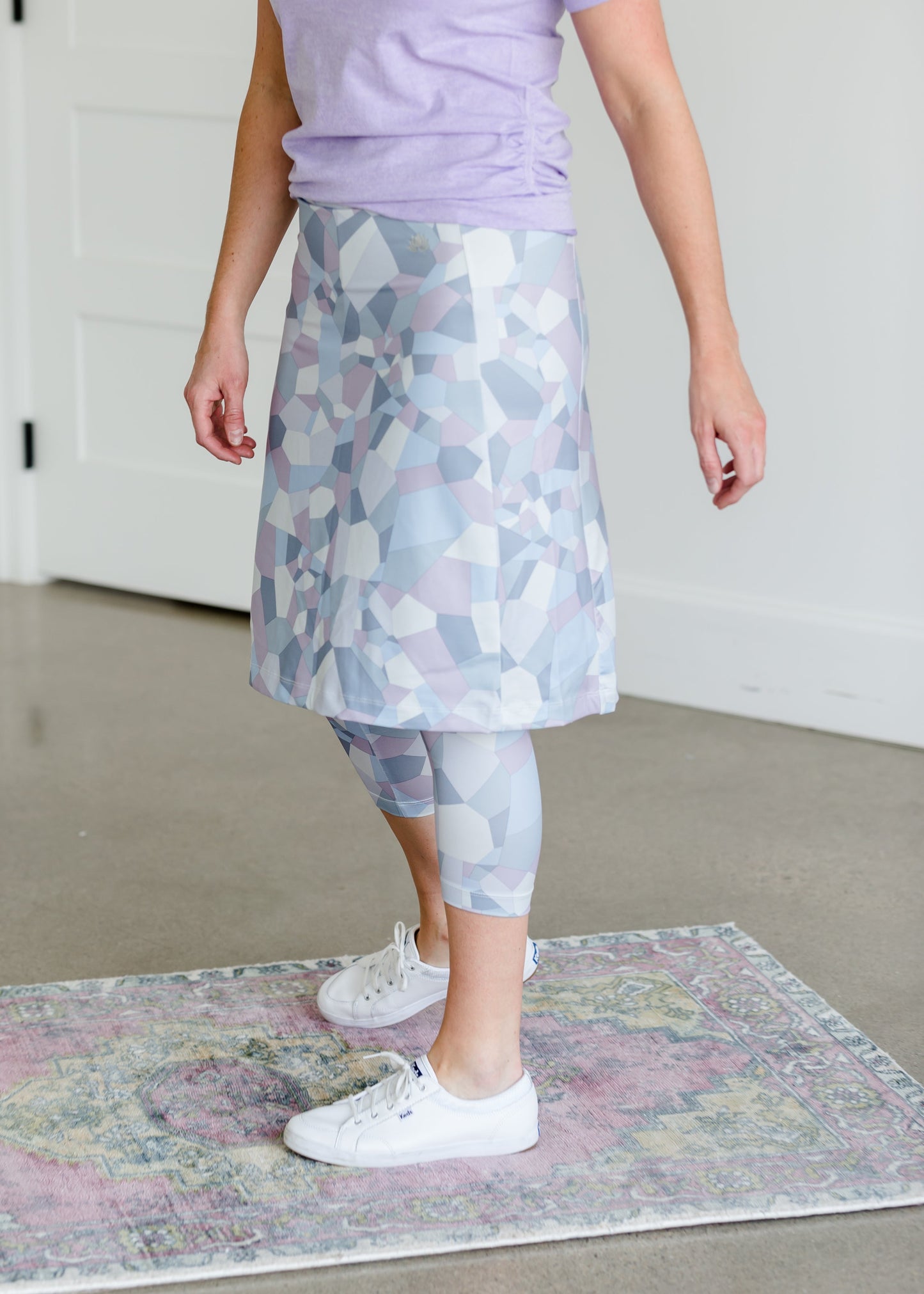 Snoga FIT Shattered Print Sport Skirt - FINAL SALE Activewear