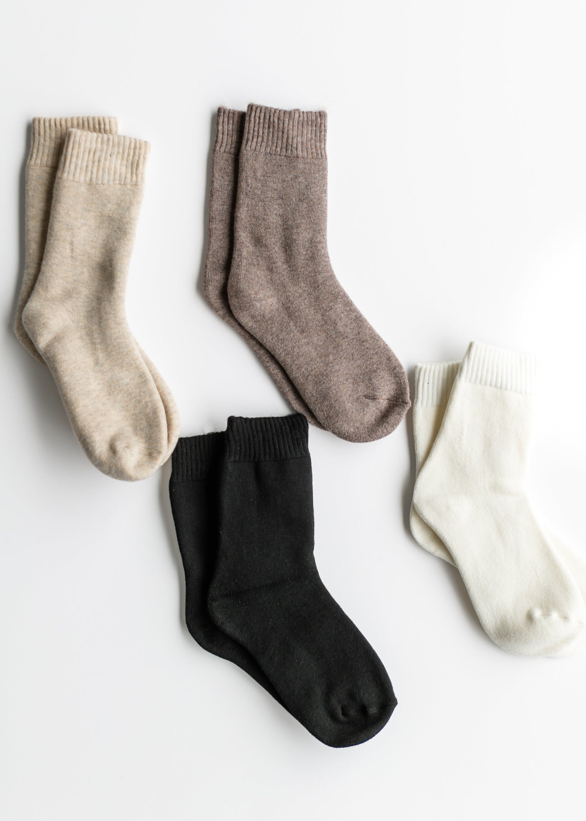 Soft Cozy Crew Socks Accessories