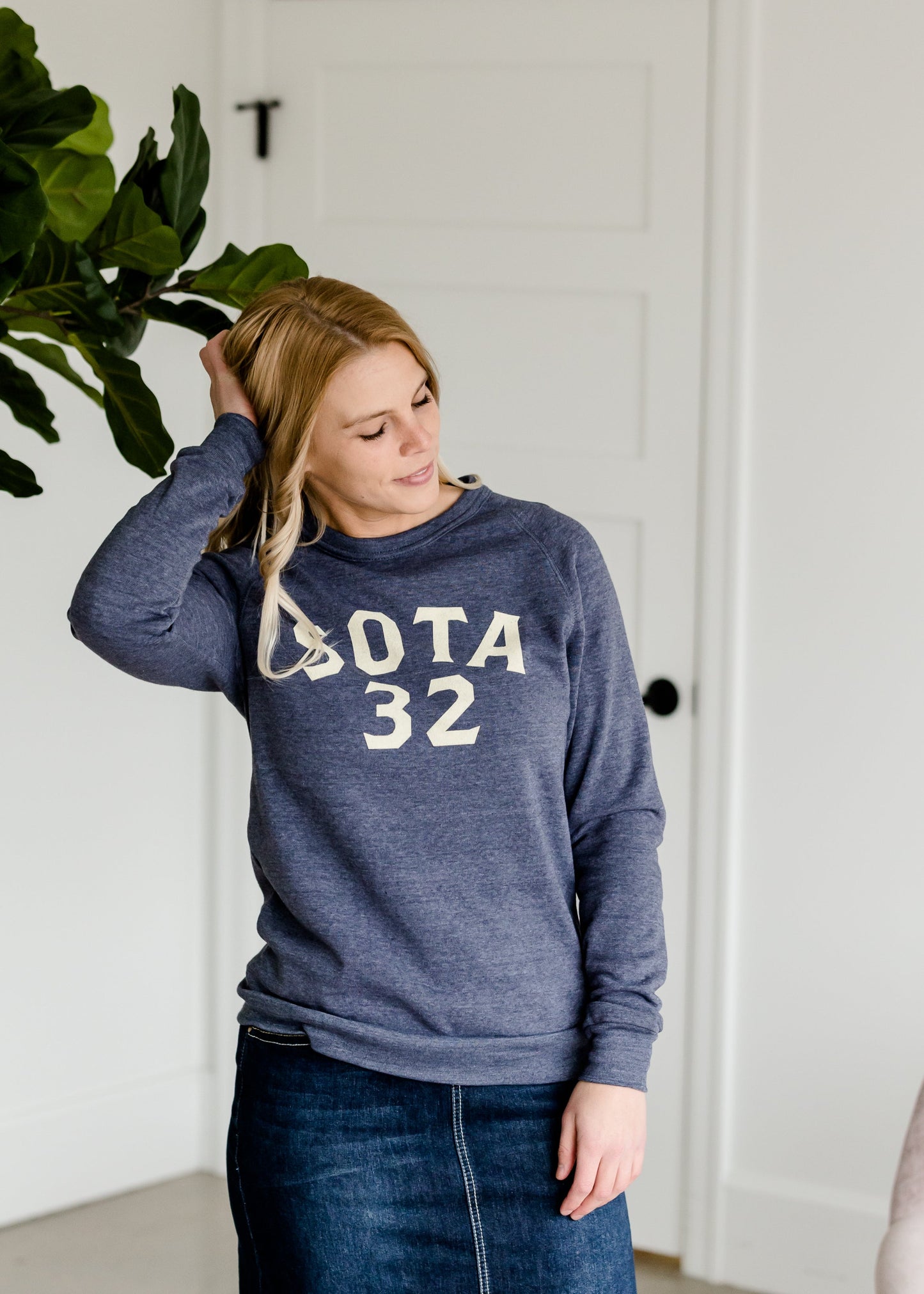 Sota' Navy 32 Crewneck Sweatshirt - FINAL SALE Tops