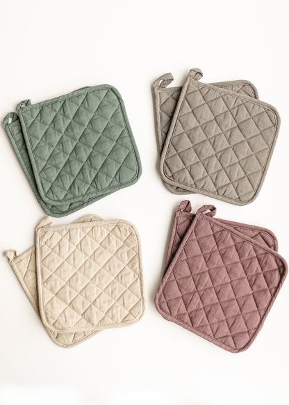 Stonewash Quilted Potholder FF Home + Lifestyle