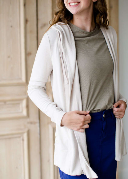 Sweater Knit Cardigan Layering Essentials