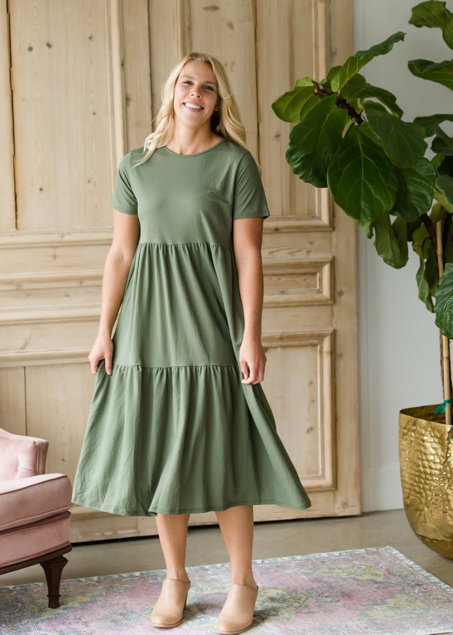 Tiered Midi Dress - FINAL SALE Dresses