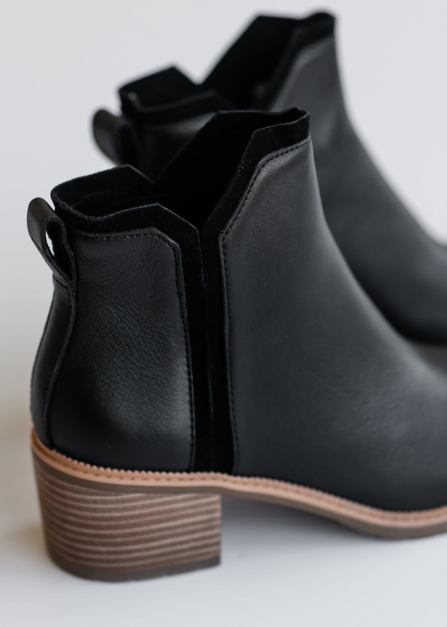 TOMS® Hailey Heeled Leather Boot Shoes