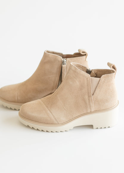 TOMS® Maude Suede Wedge Boot Shoes