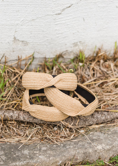 Twisted Weaved Natural Headband Accessories