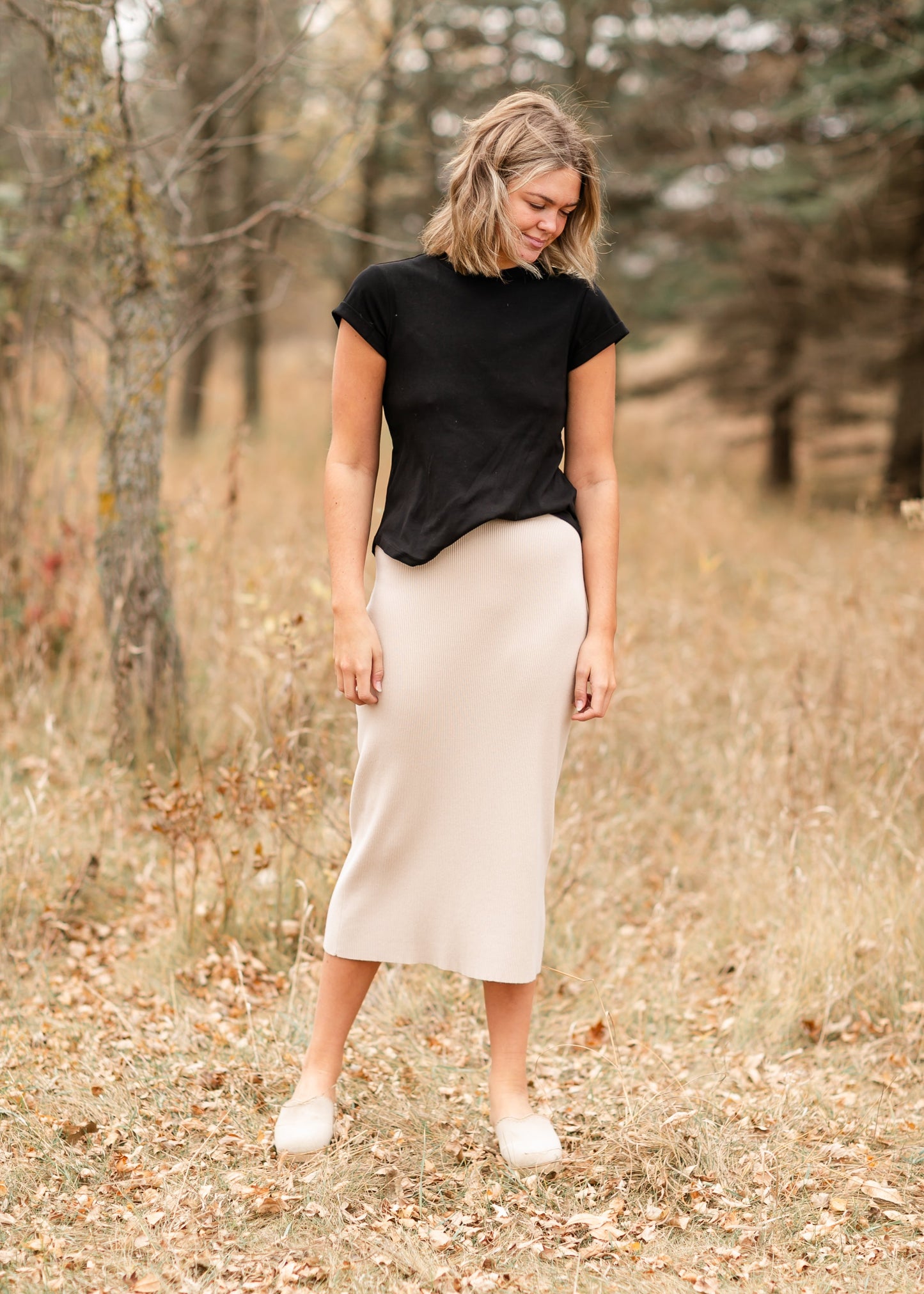 Vera Knit Midi Skirt IC Skirts