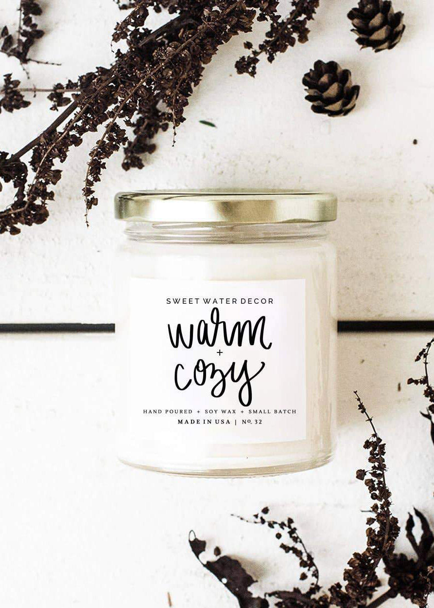 Warm and Cozy Soy Candle - FINAL SALE FF Home + Lifestyle