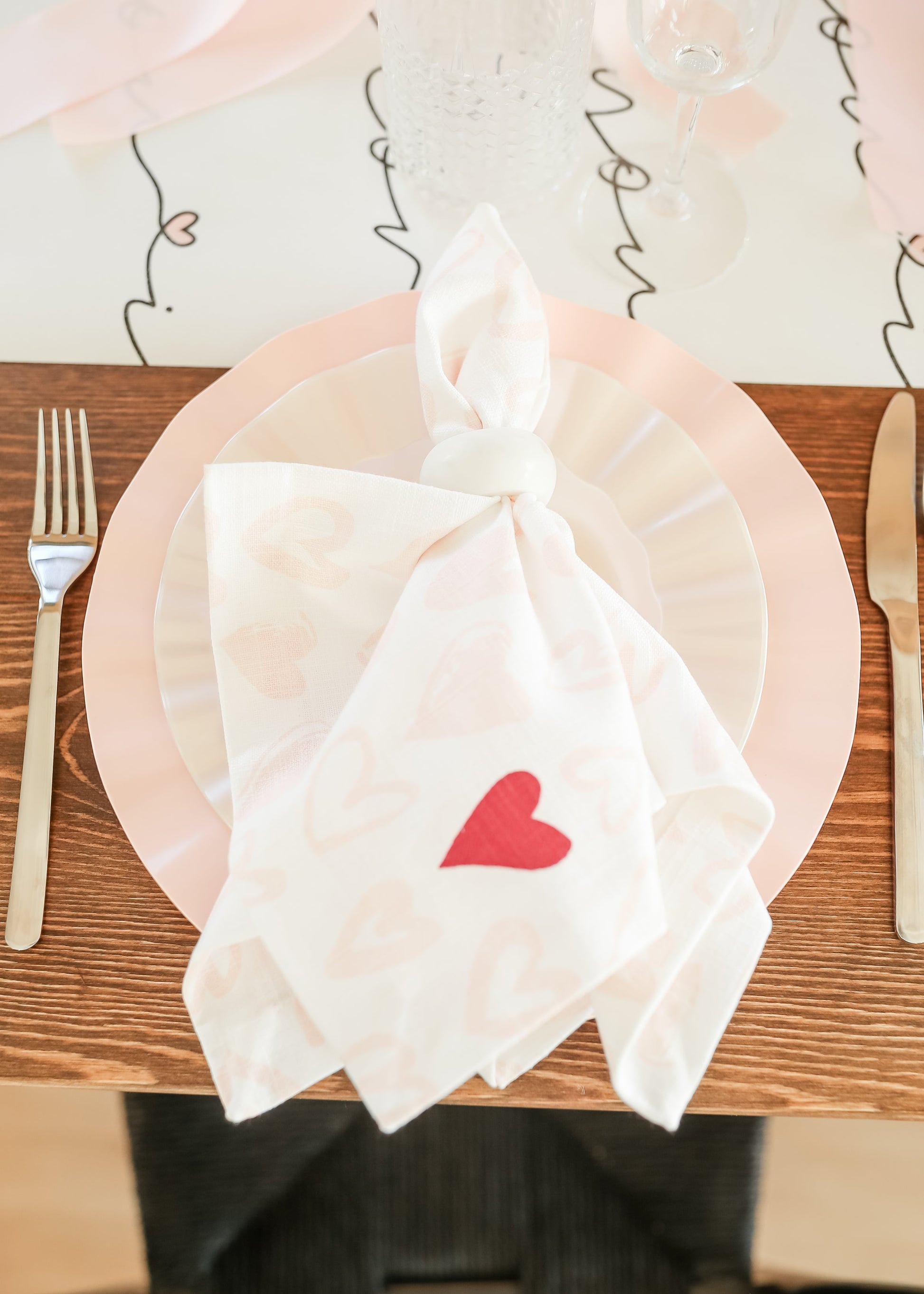 Wild Hearts Cloth Napkins Gifts