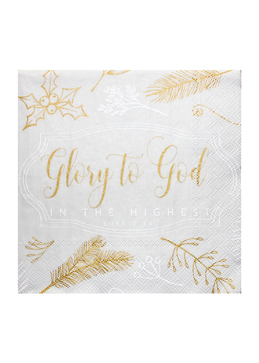 Winter Glory Luncheon Napkin FF Home + Lifestyle