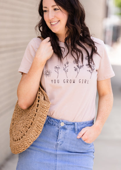 You Grow Girl Graphic Tee - FINAL SALE FF Tops