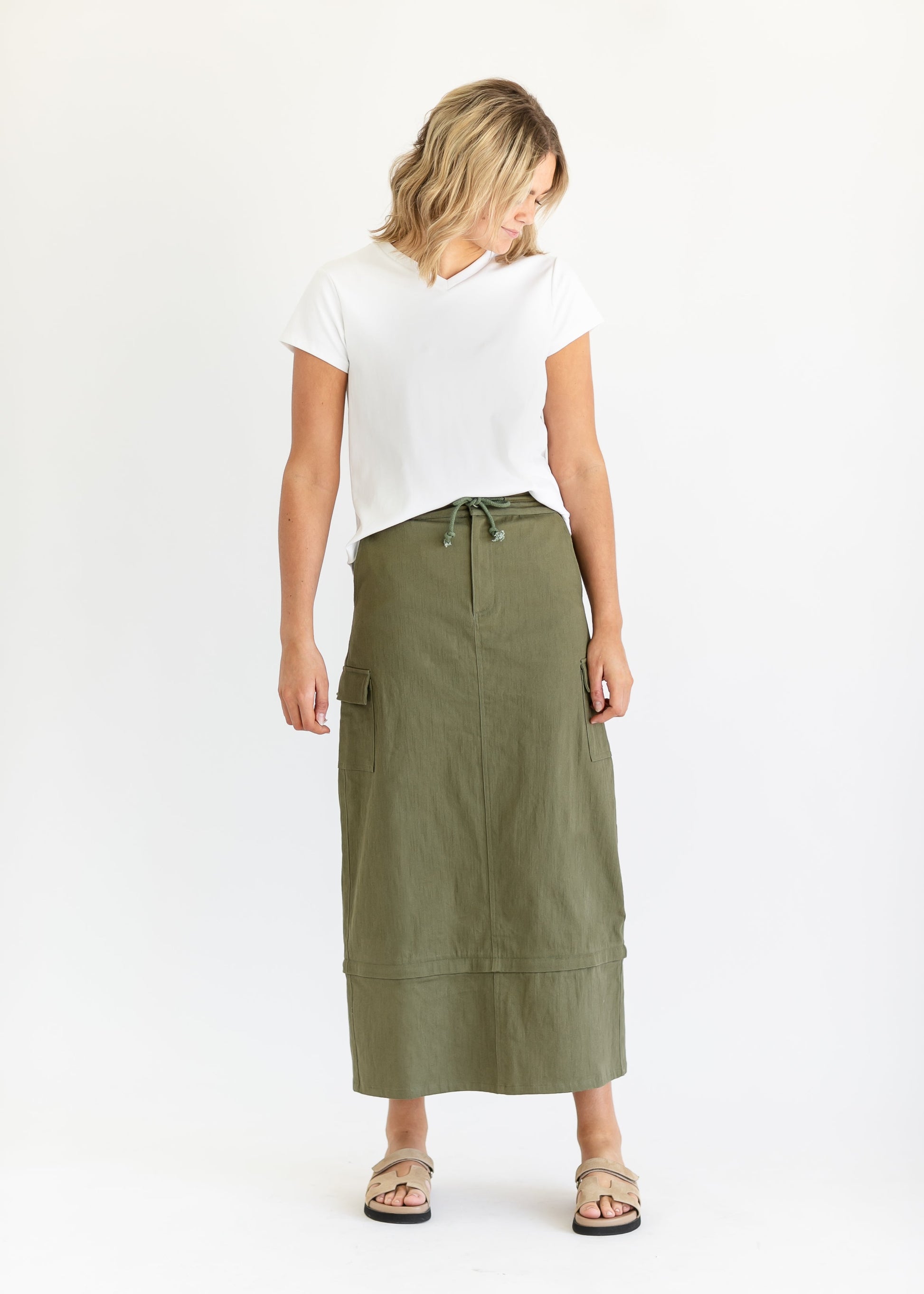 Zarina Cargo Midi/Maxi Skirt IC Skirts