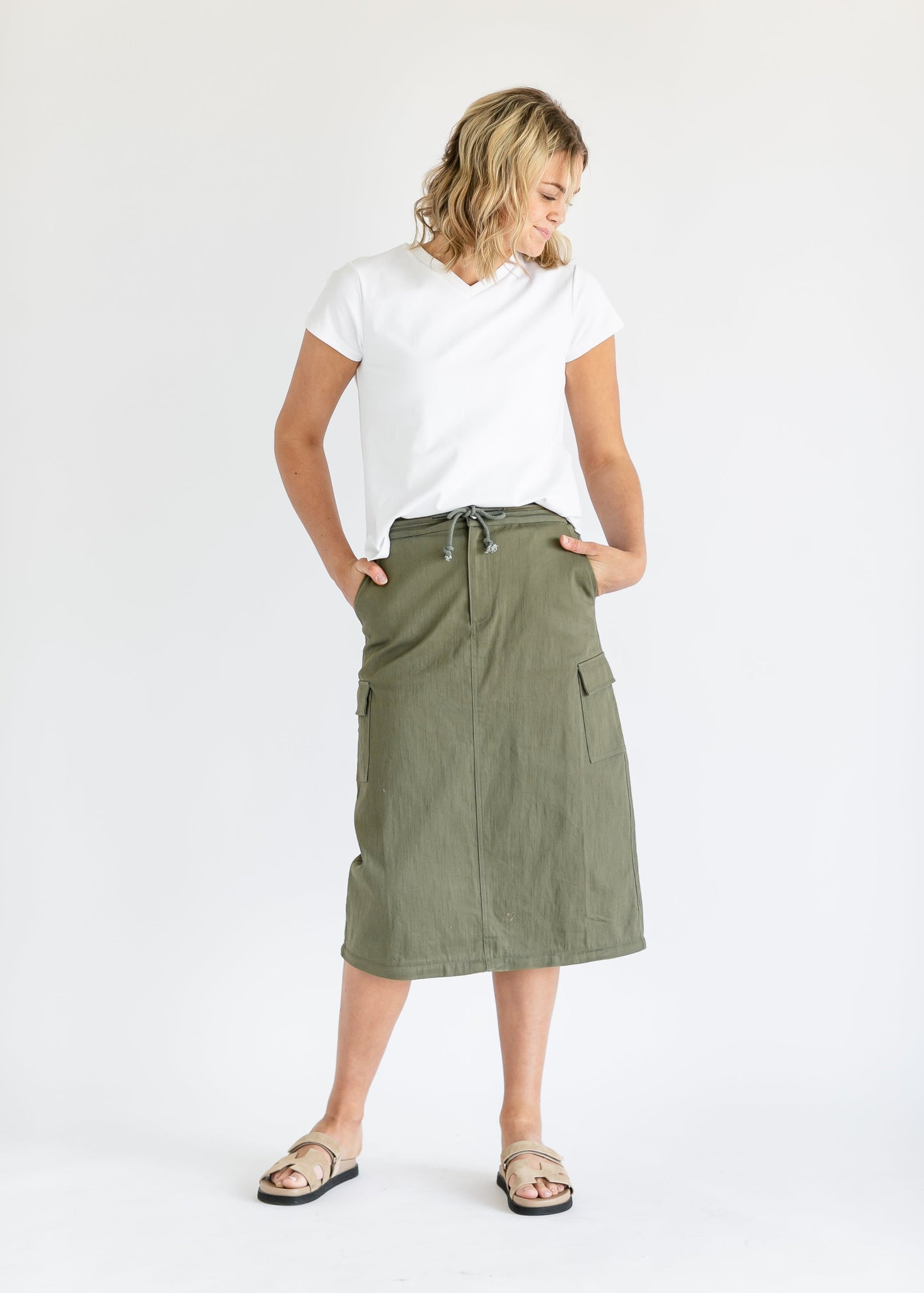 Zarina Cargo Midi/Maxi Skirt IC Skirts