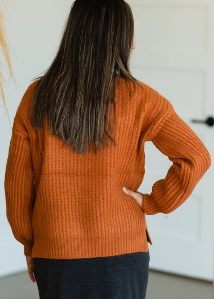 Bonnie Toffee Woven Sweater - FINAL SALE Tops