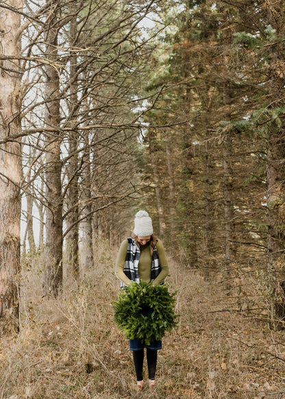 Buffalo Plaid Hooded Vest - FINAL SALE Tops