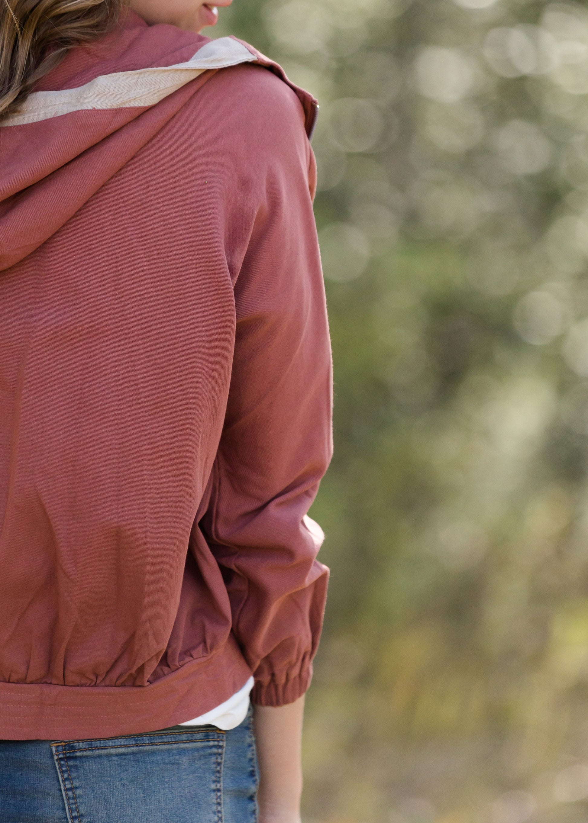 Canvas Hooded Jacket With Pockets - FINAL SALE Layering Essentials