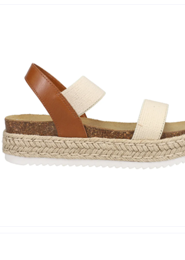 Cross Over Wedge Sandal Shoes Steve Madden