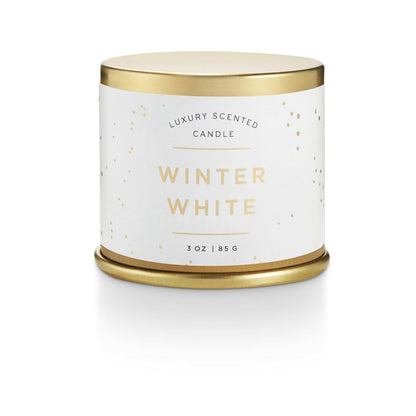 Demi Tin Soy Candle - FINAL SALE Home & Lifestyle Winter White