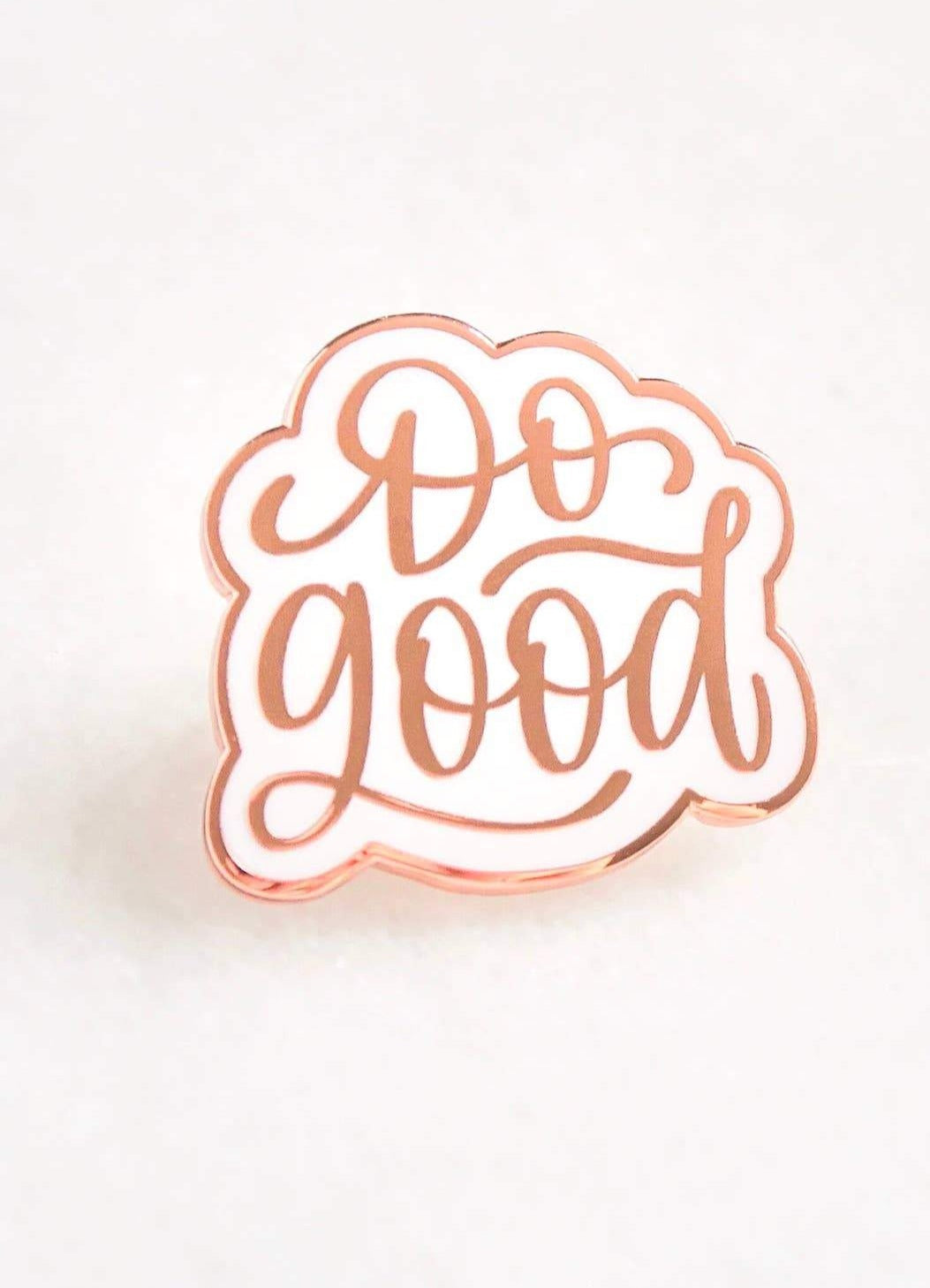 Do Good Rose Enamel Pin Home + Lifestyle