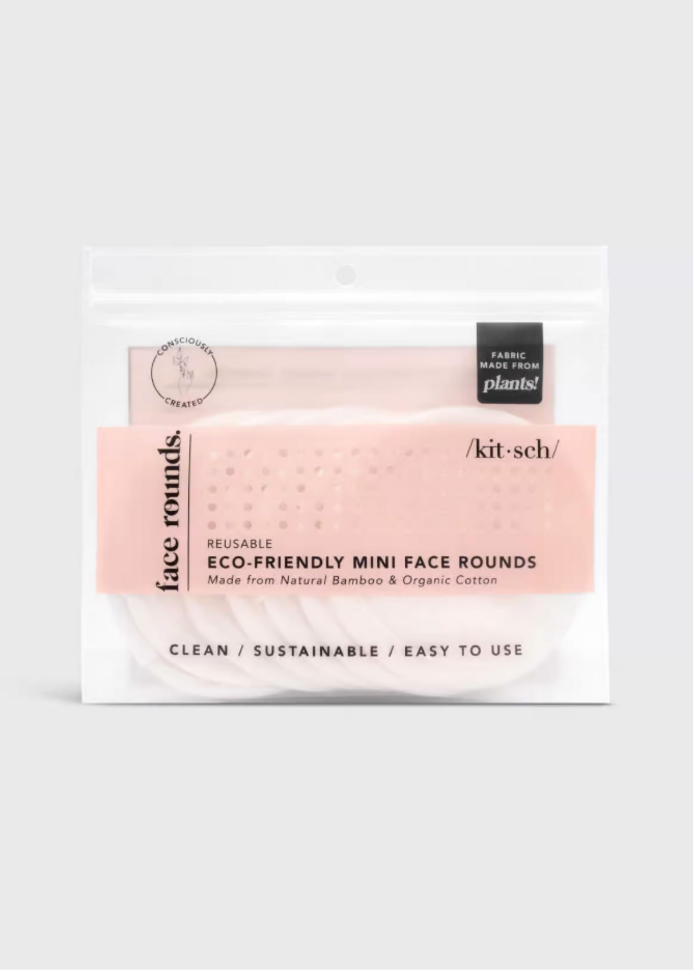 Eco-Friendly Mini Face Rounds Accessories