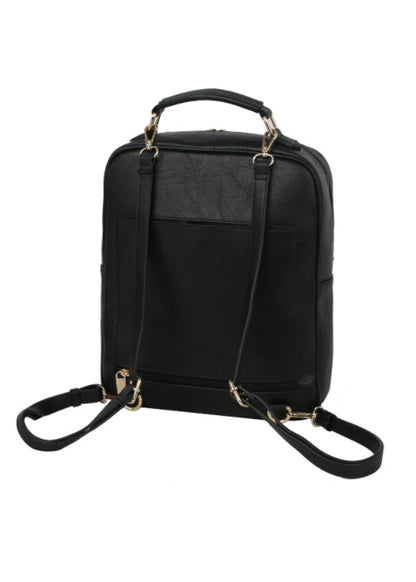 Faux Leather Convertible Backpack - FINAL SALE Accessories