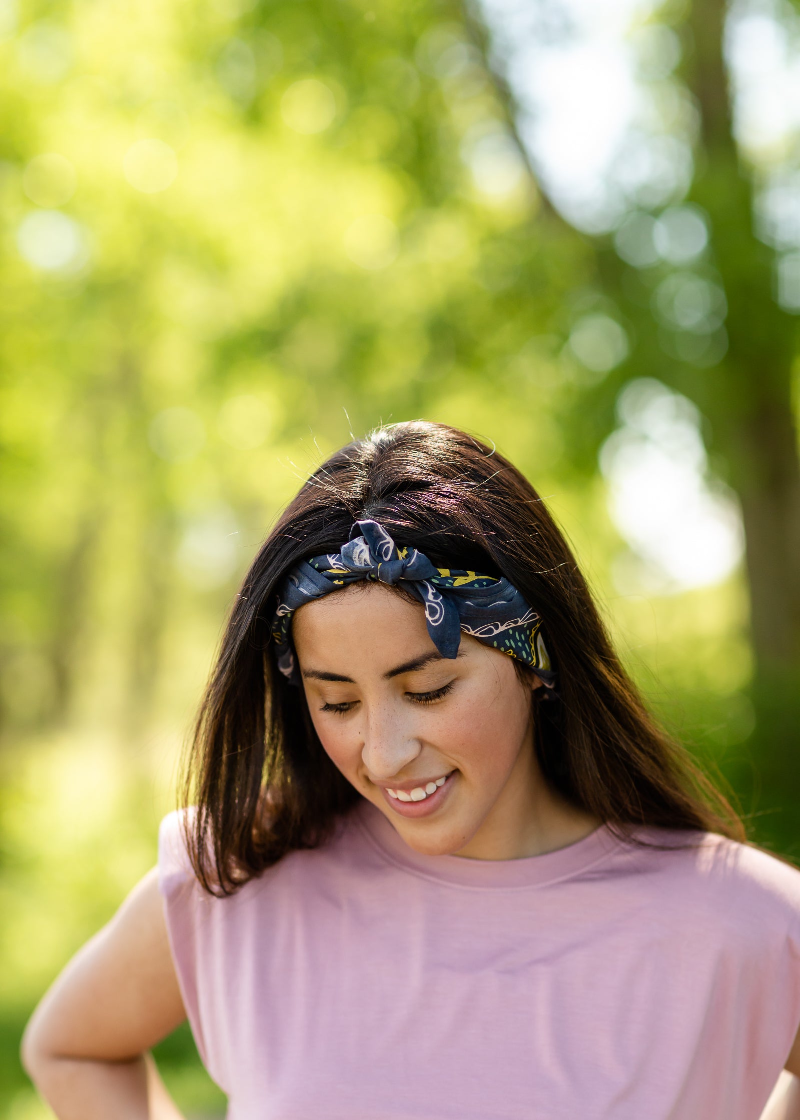 Feminine Soft Printed Bandana - FINAL SALE Accessories