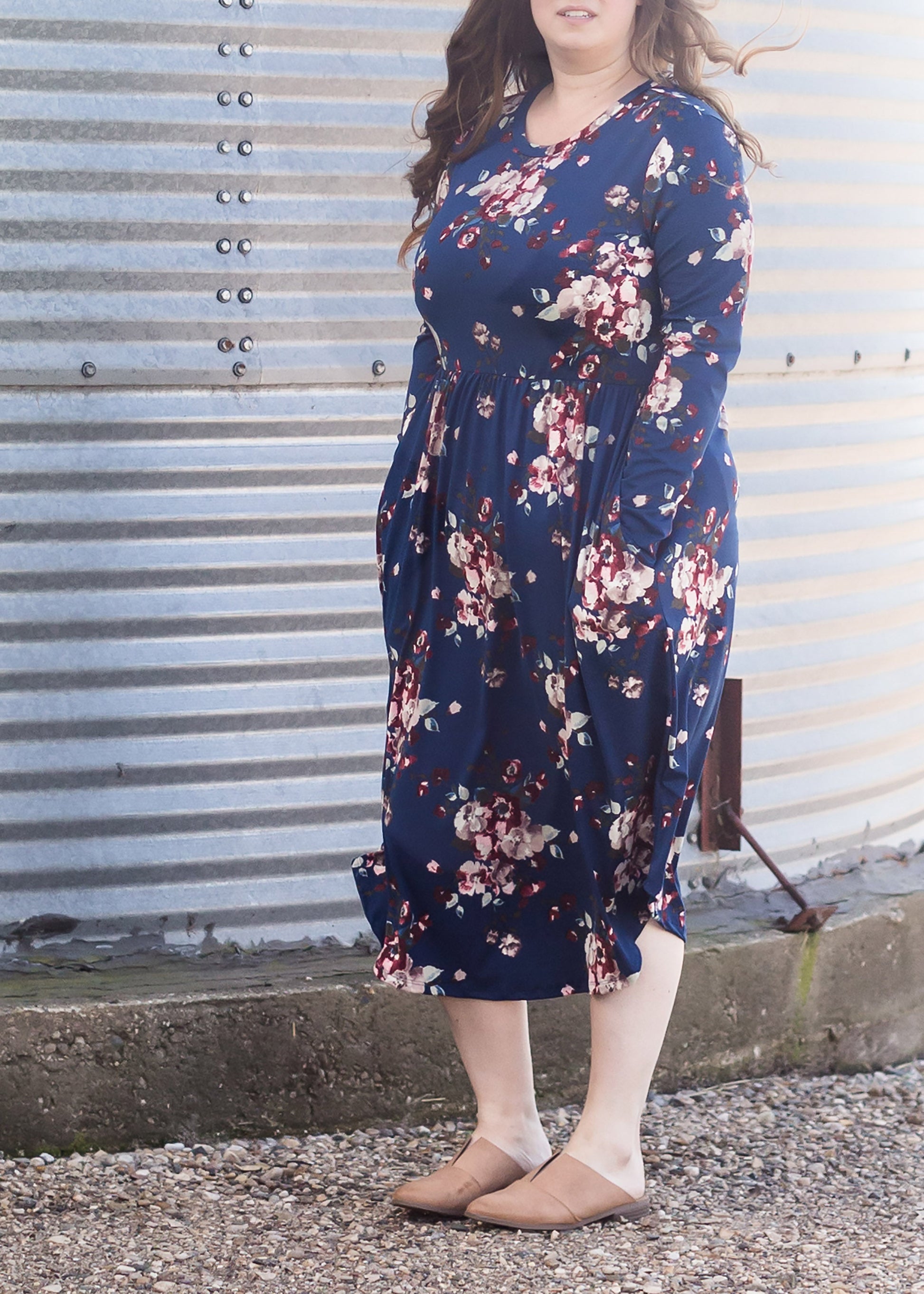 Floral Flare Midi Dress - FINAL SALE Dresses